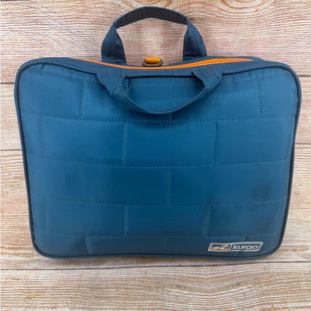 Kurgo Loft Hammock Pet Car Seat Cover Reversible Blue Grey Waterproof 567